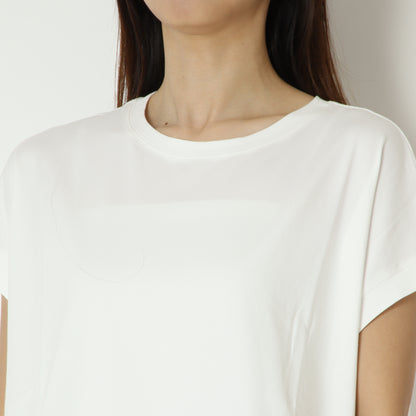 フレンチスリーブバックロゴTシャツ　826528