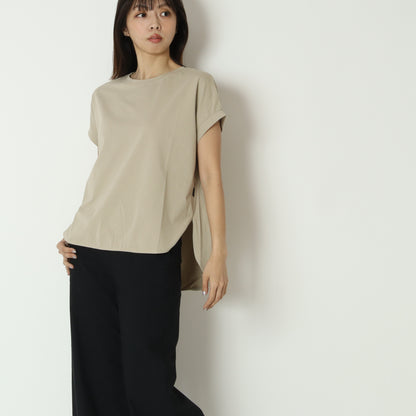 フレンチスリーブバックロゴTシャツ　826528