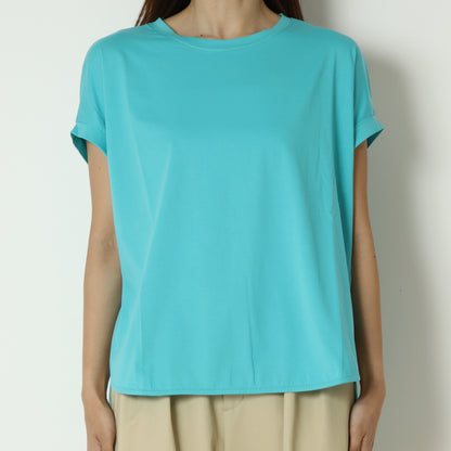 フレンチスリーブバックロゴTシャツ　826528