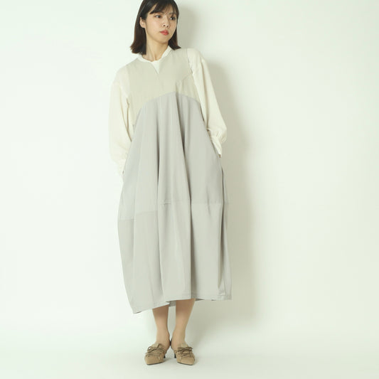 コクーンジャンパースカート  H325302/2