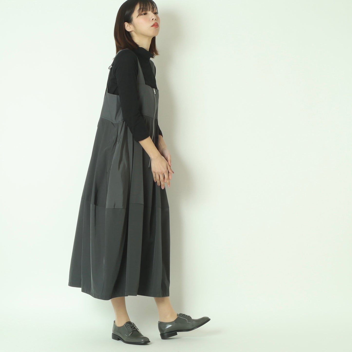 コクーンジャンパースカート  H326109