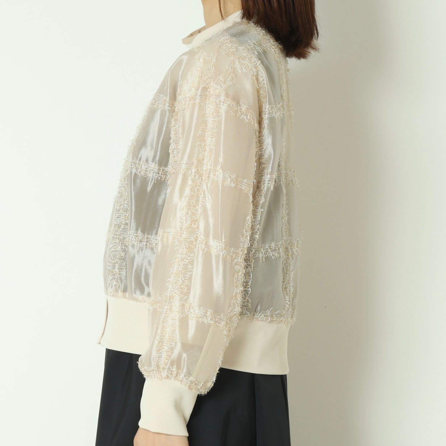 シアーチュールカーディガン　H226102