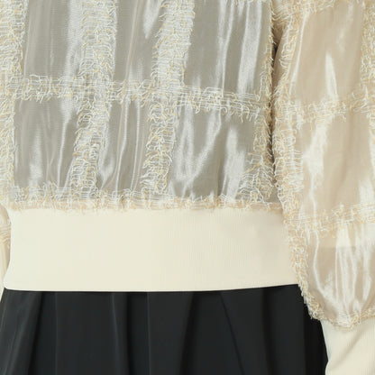 シアーチュールカーディガン　H226102