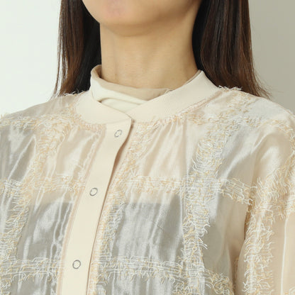 シアーチュールカーディガン　H226102