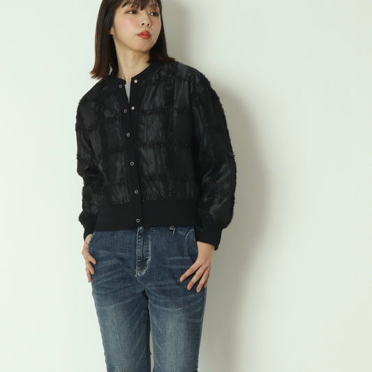 シアーチュールカーディガン　H226102