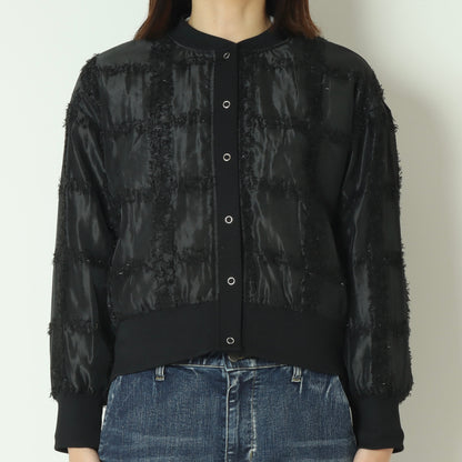 シアーチュールカーディガン　H226102