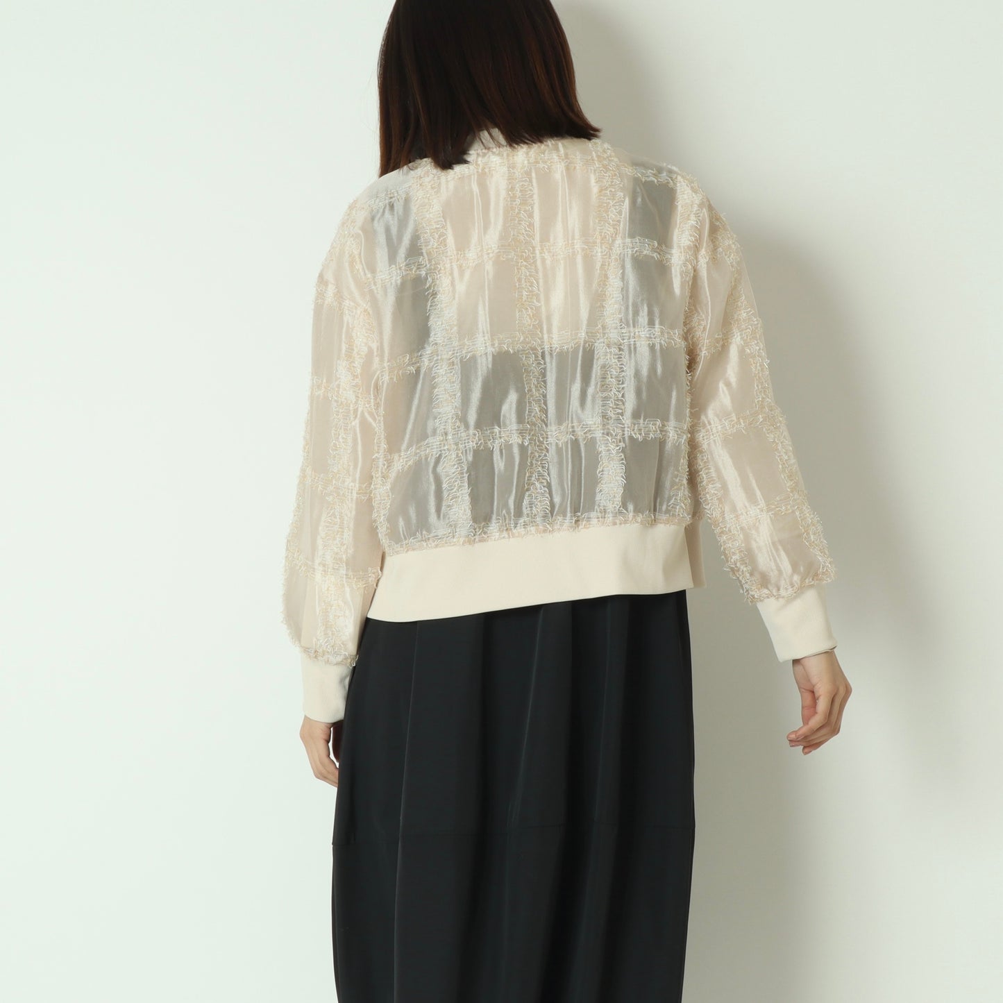 シアーチュールカーディガン　H226102