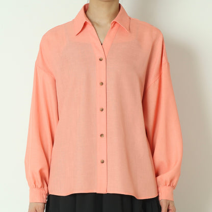 バックグログランテープブラウス   H426113