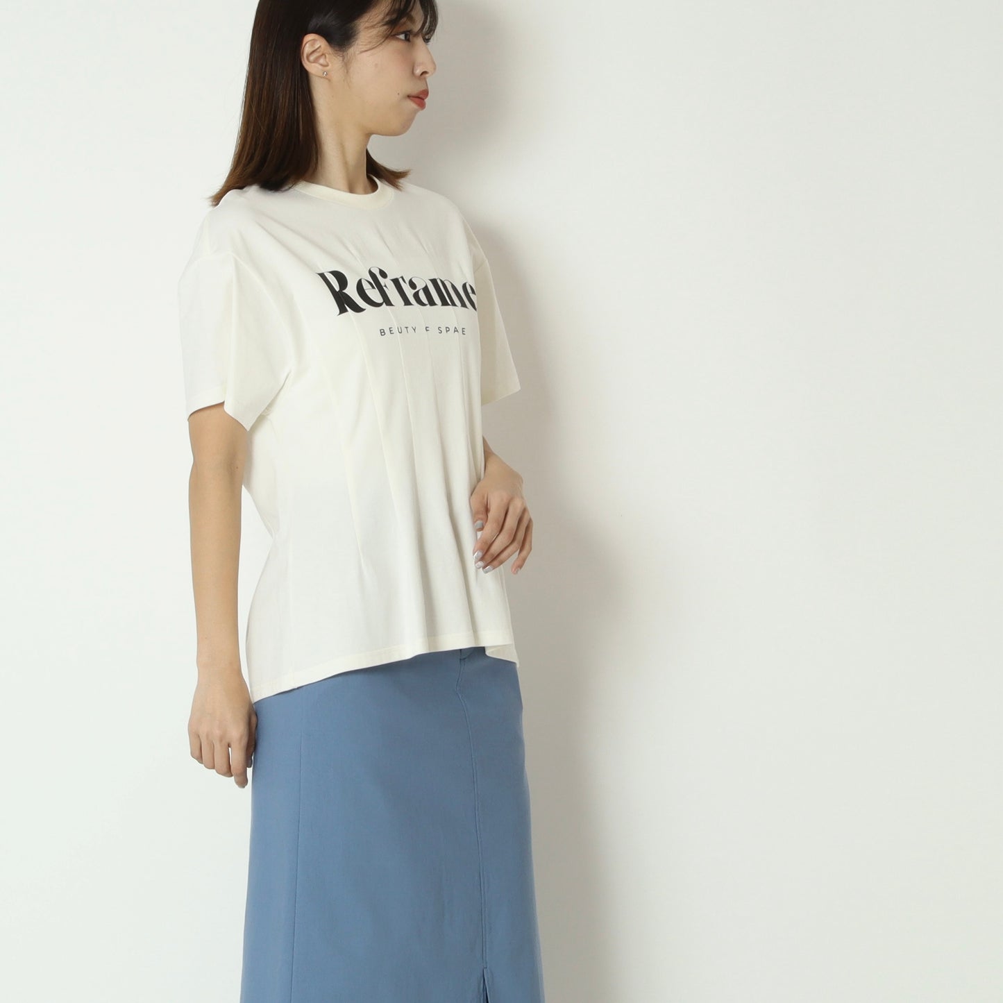 ロゴリラックスTシャツ　Ｈ526110
