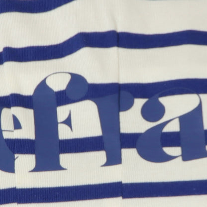 リフレイムボーダーロゴリラックスTシャツ　Ｈ526114