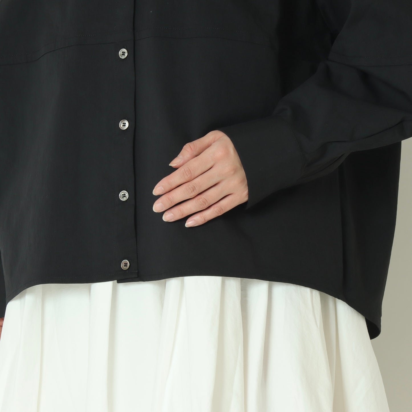 バルーンスリーブシャツ  6265-574