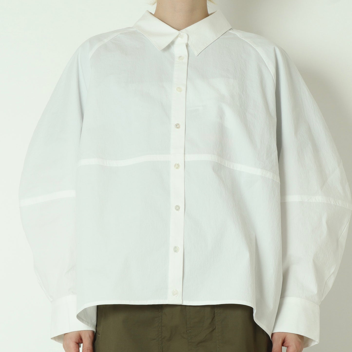 バルーンスリーブシャツ  6265-574