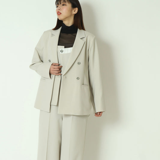 バックデザインテーラードジャケット  261A3100