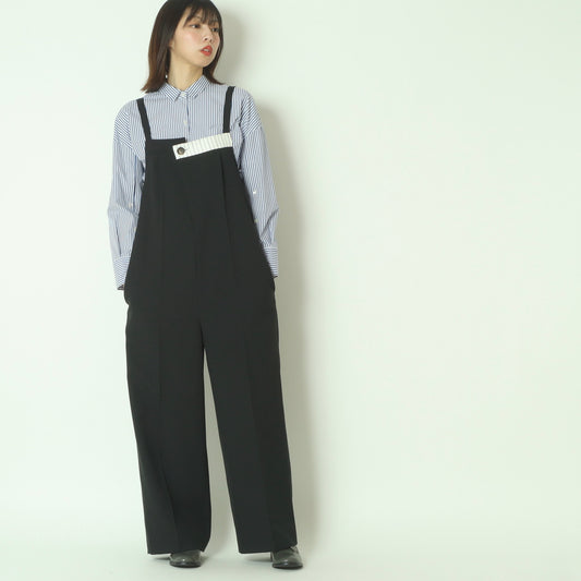 フロントアシンメトリーサロペット　261A1304