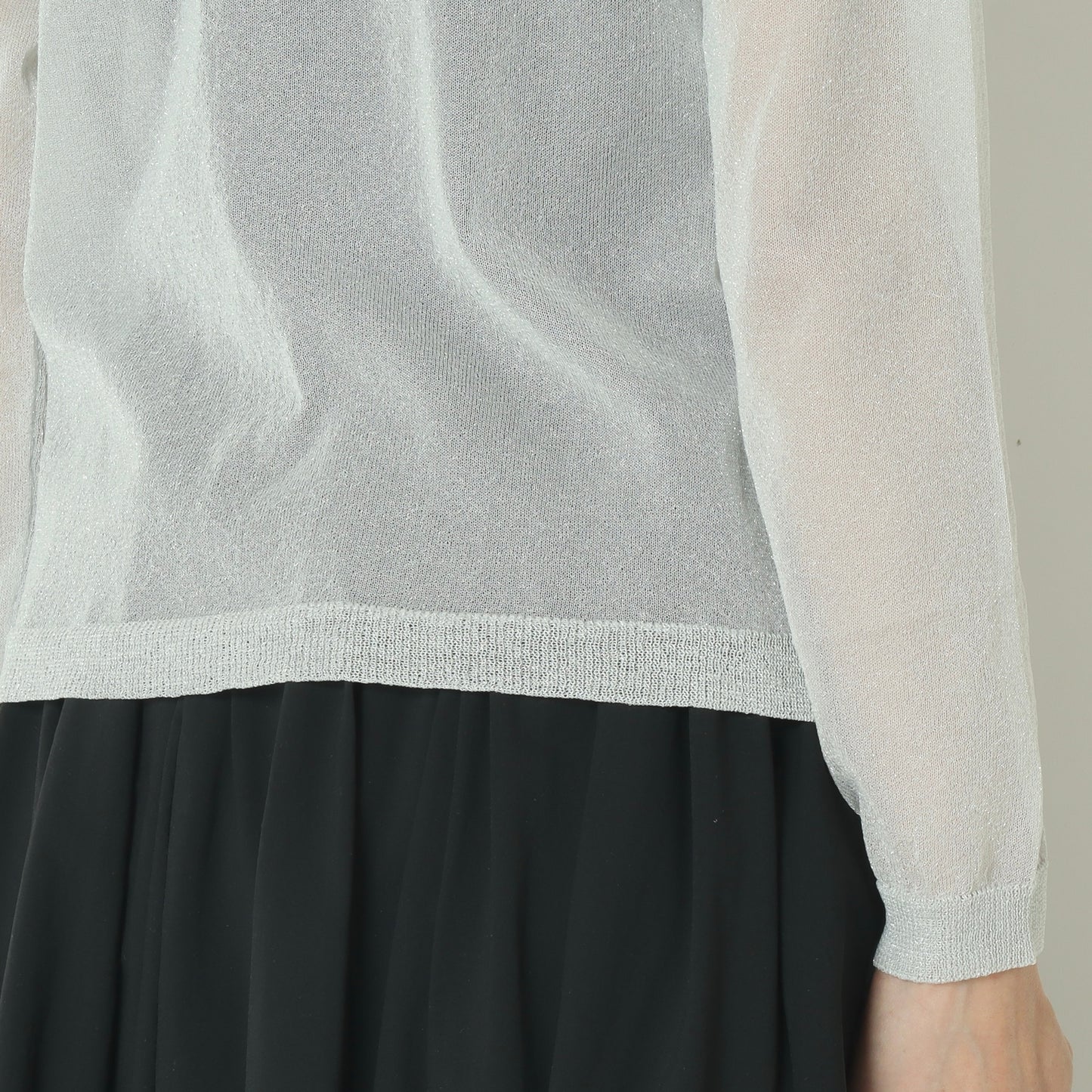 シアーラメニットプルオーバー　261A3103