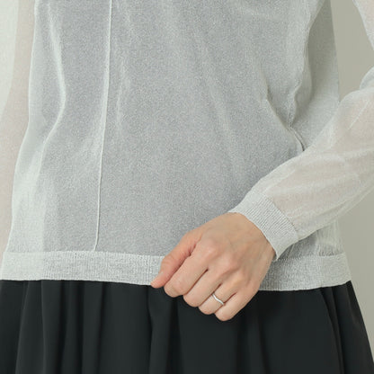 シアーラメニットプルオーバー　261A3103