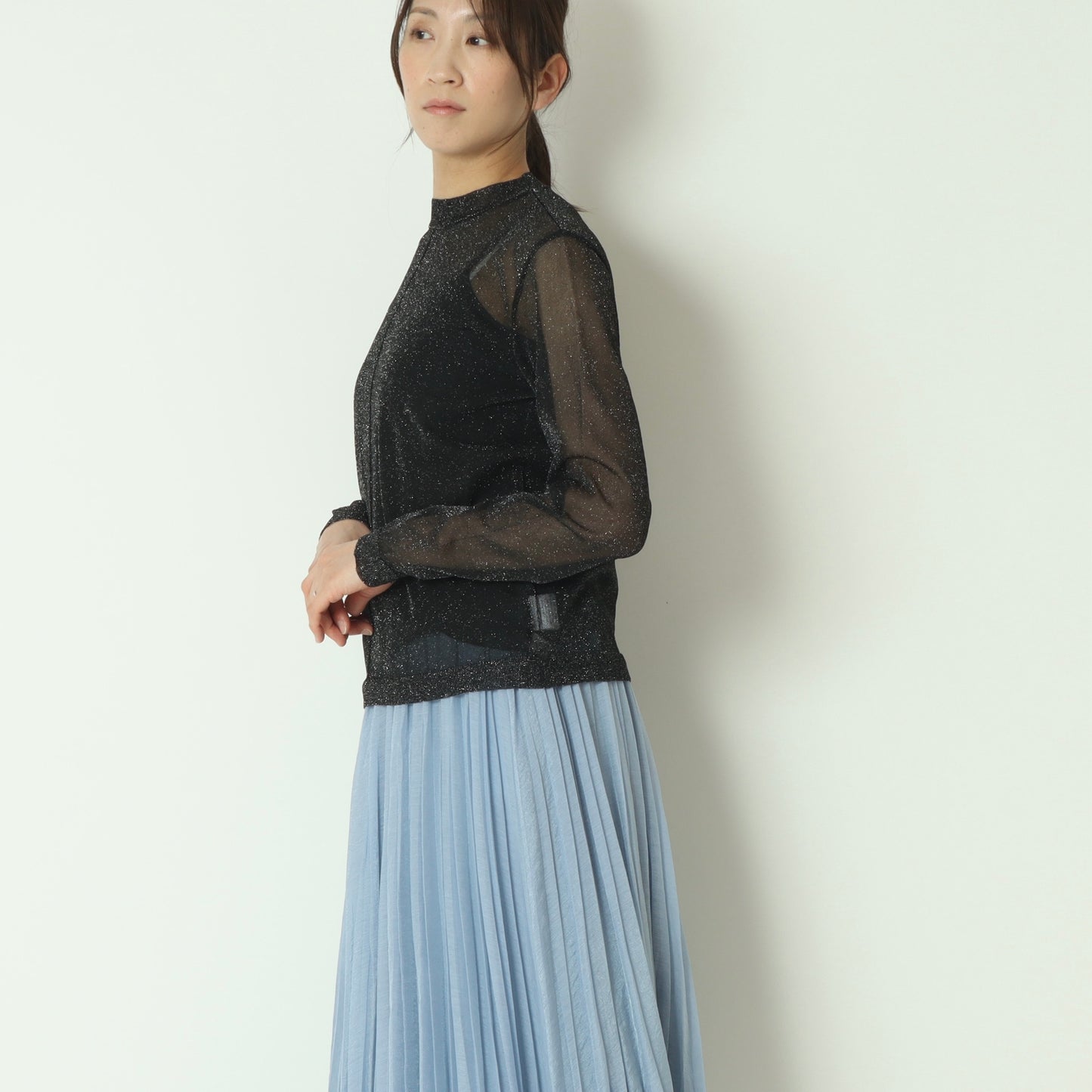 シアーラメニットプルオーバー　261A3103