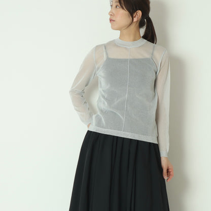 シアーラメニットプルオーバー　261A3103