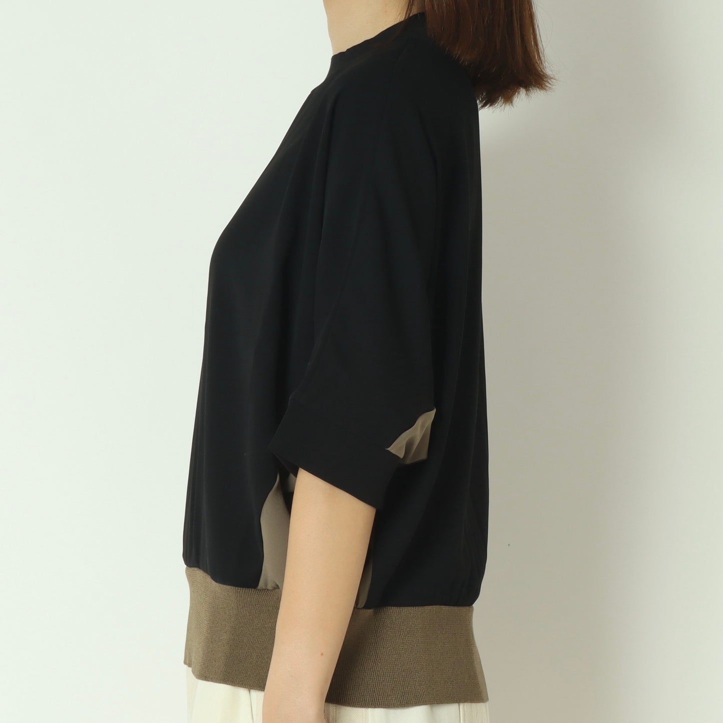 配色ドルマンブラウス  601201