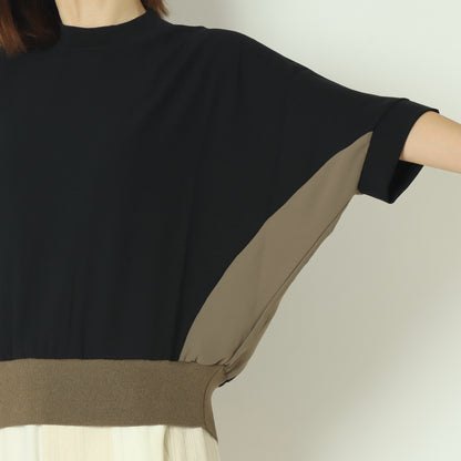 配色ドルマンブラウス  601201