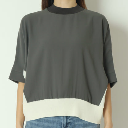 配色ドルマンブラウス  601201