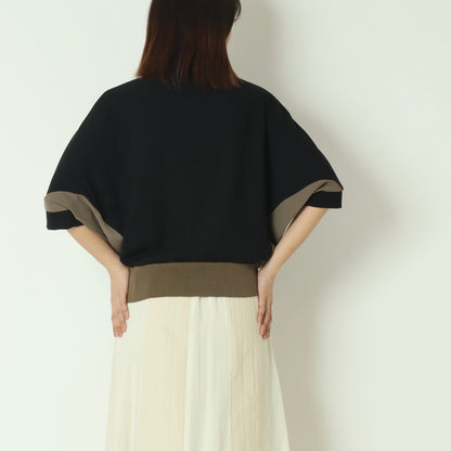 配色ドルマンブラウス  601201