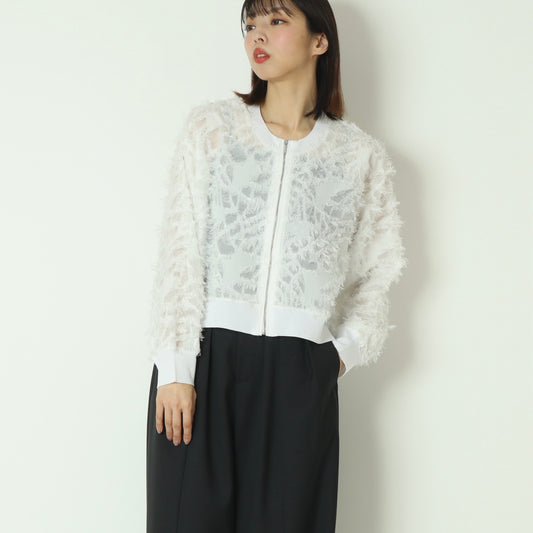 シアーフリンジジャケット  600208