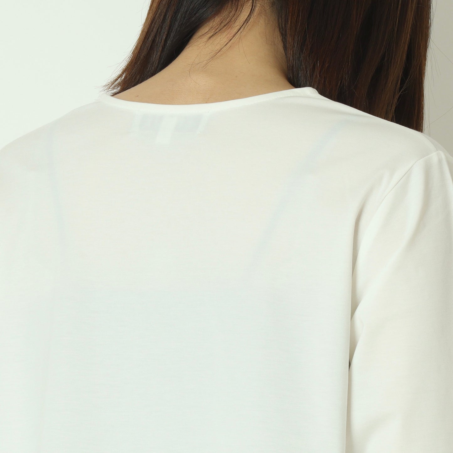 レイヤードクルーネックカットソー　601104