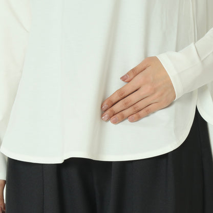 レイヤードクルーネックカットソー　601104