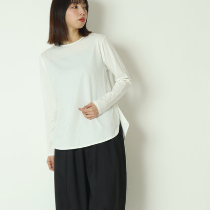 レイヤードクルーネックカットソー　601104