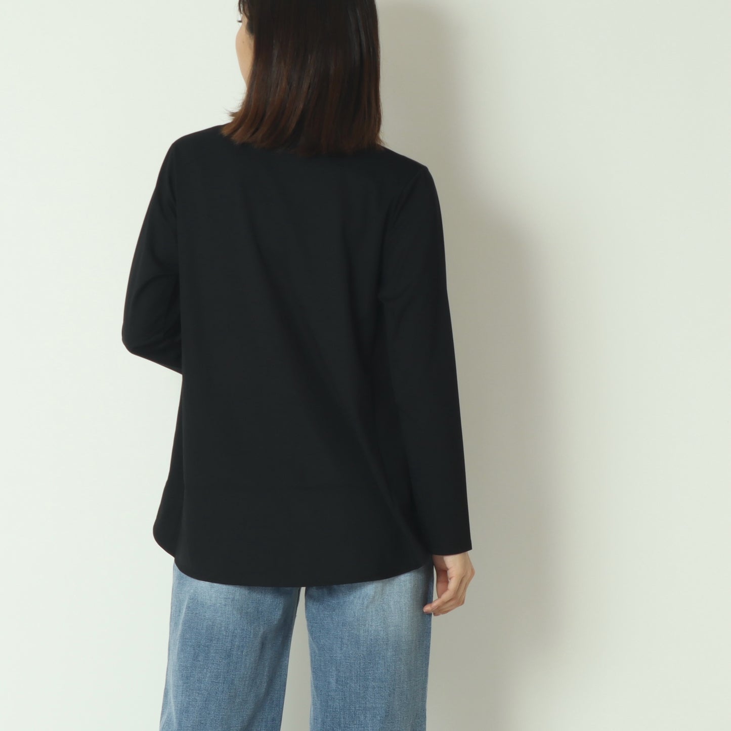 レイヤードクルーネックカットソー　601104