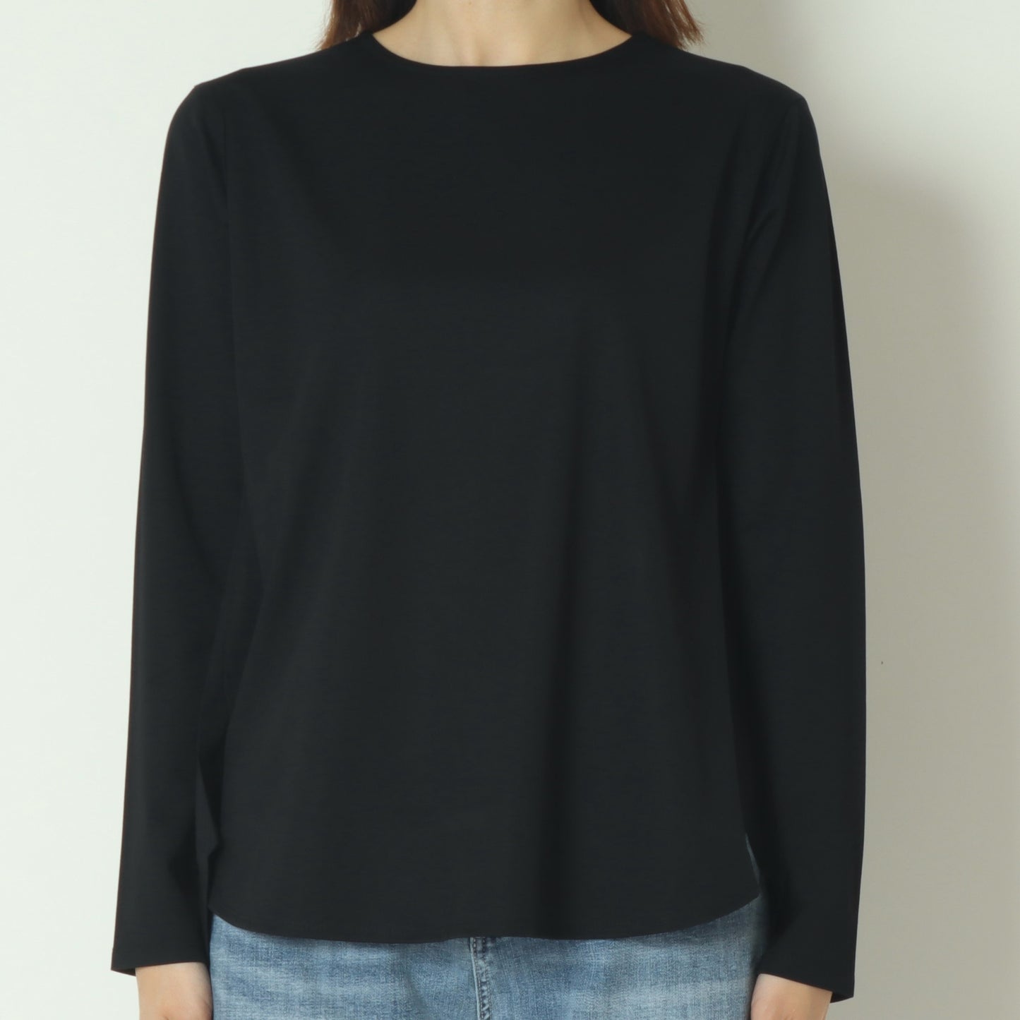 レイヤードクルーネックカットソー　601104