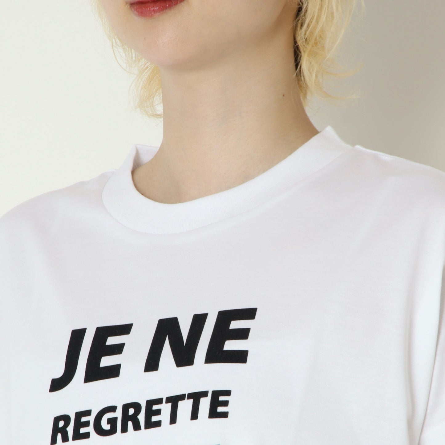 フレンチロゴプリントTシャツ　610104