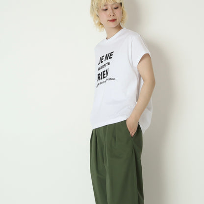 フレンチロゴプリントTシャツ　610104