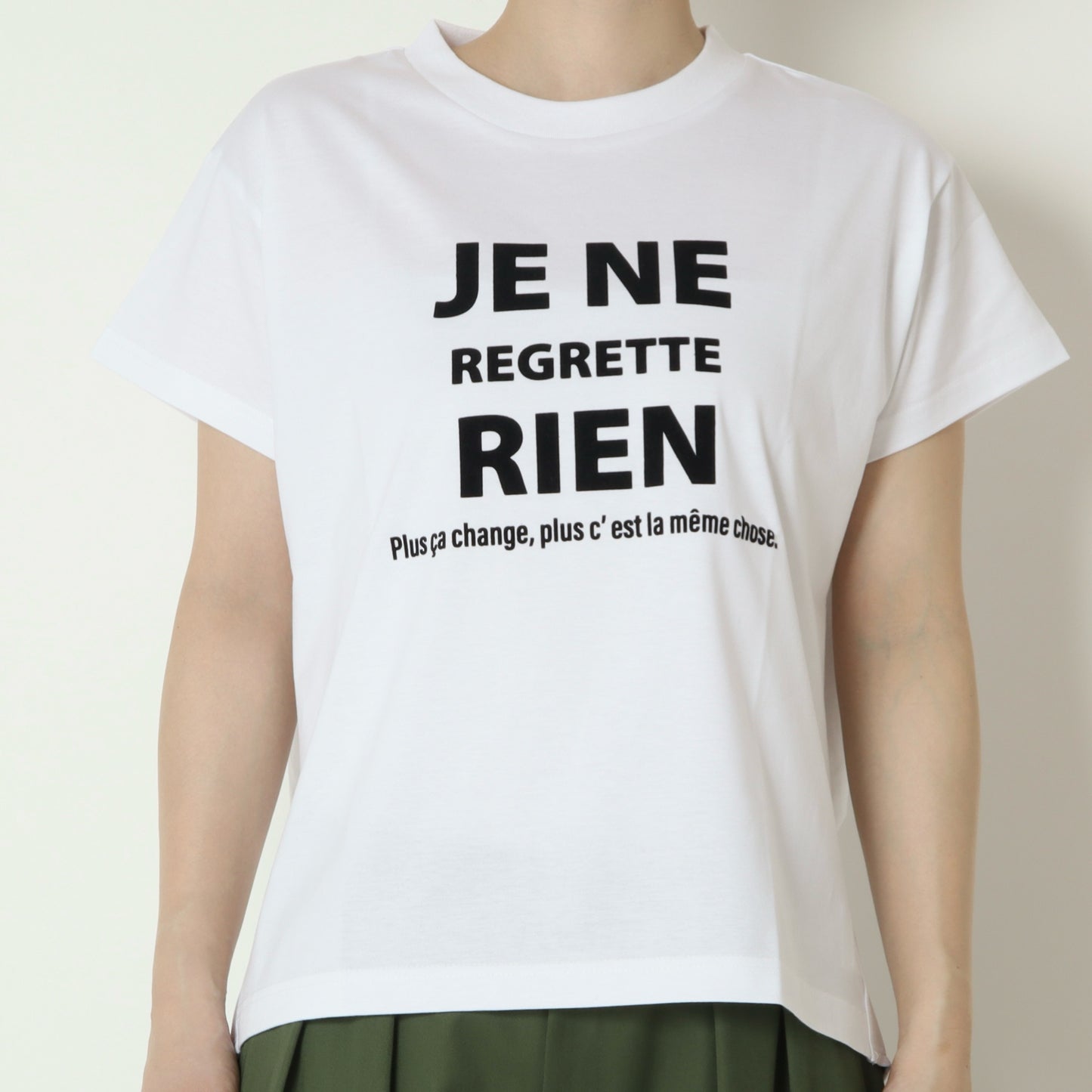 フレンチロゴプリントTシャツ　610104