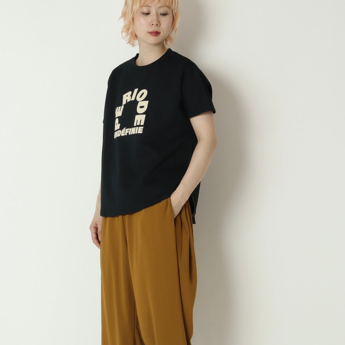 フロッキーロゴダンボールTシャツ　600103