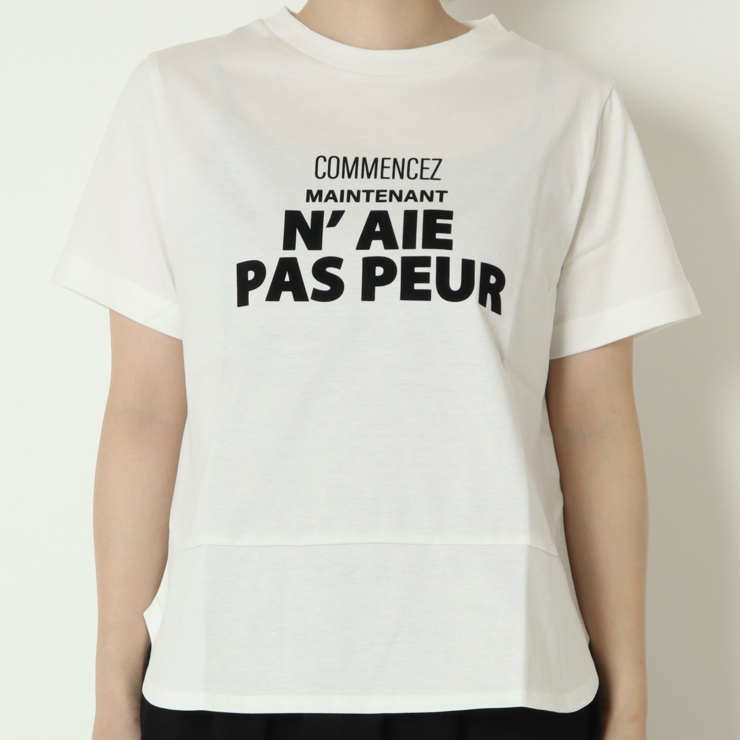 ロゴプリントオーバーTシャツ　600104