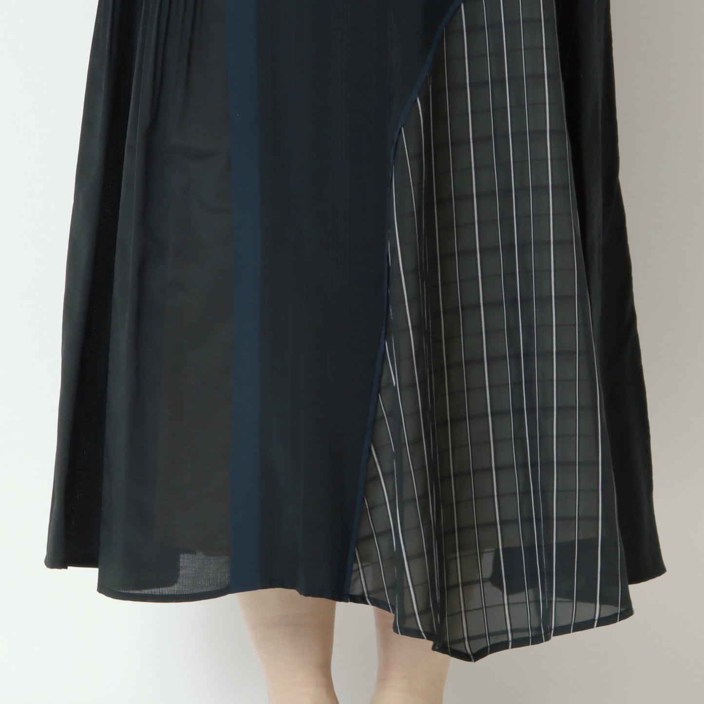 切替えプリーツスカート　ZMT262SK104