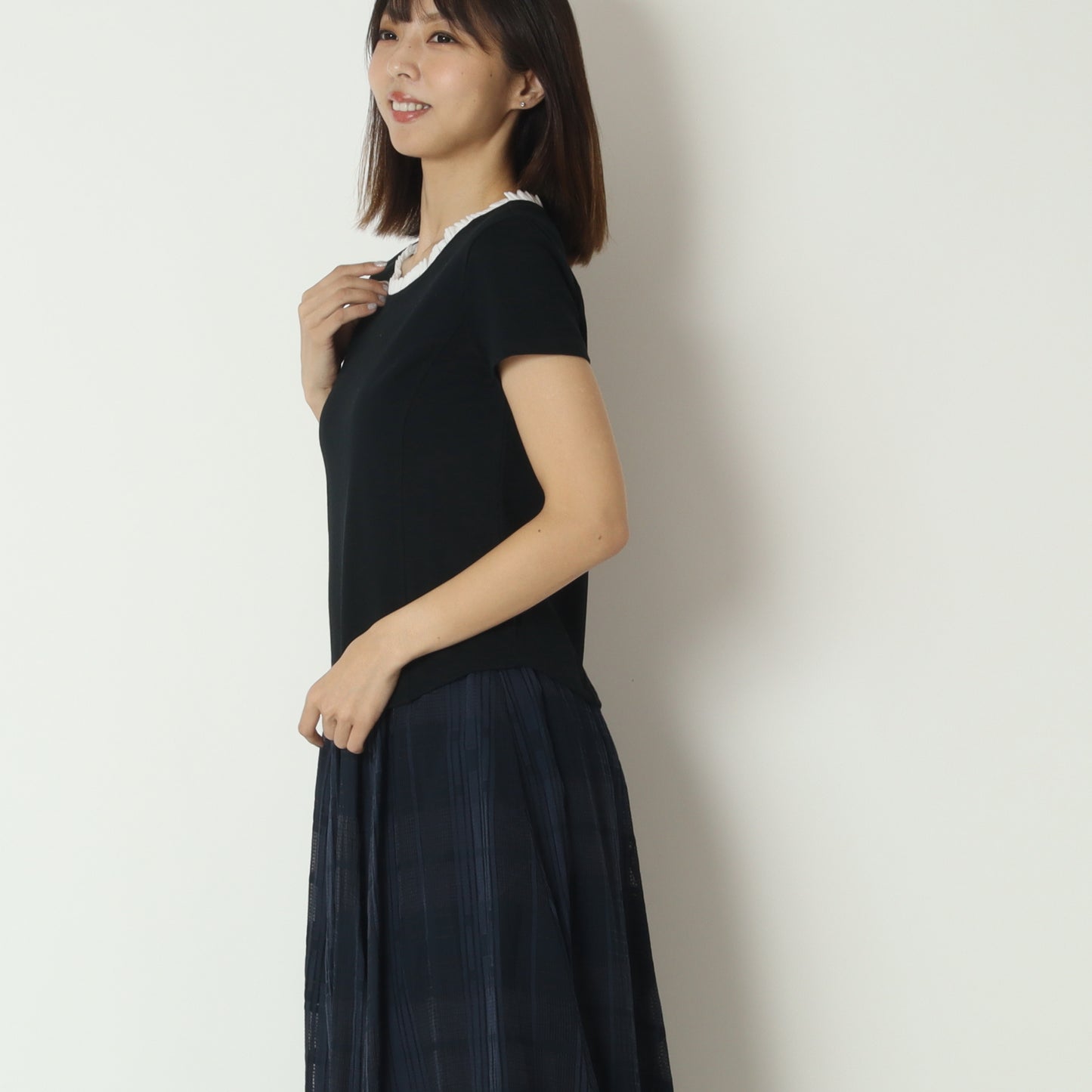 プチバブルフリルTシャツ　23810705