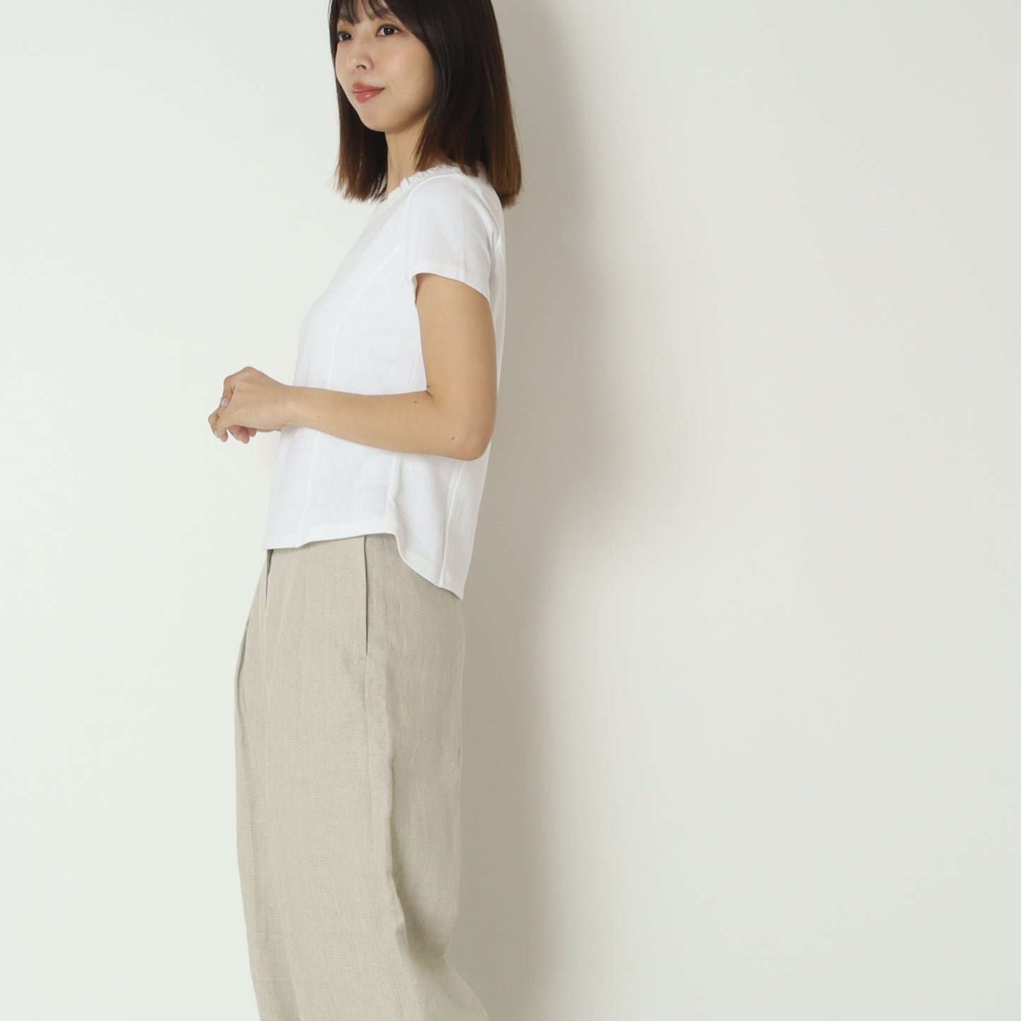 プチバブルフリルTシャツ　23810705