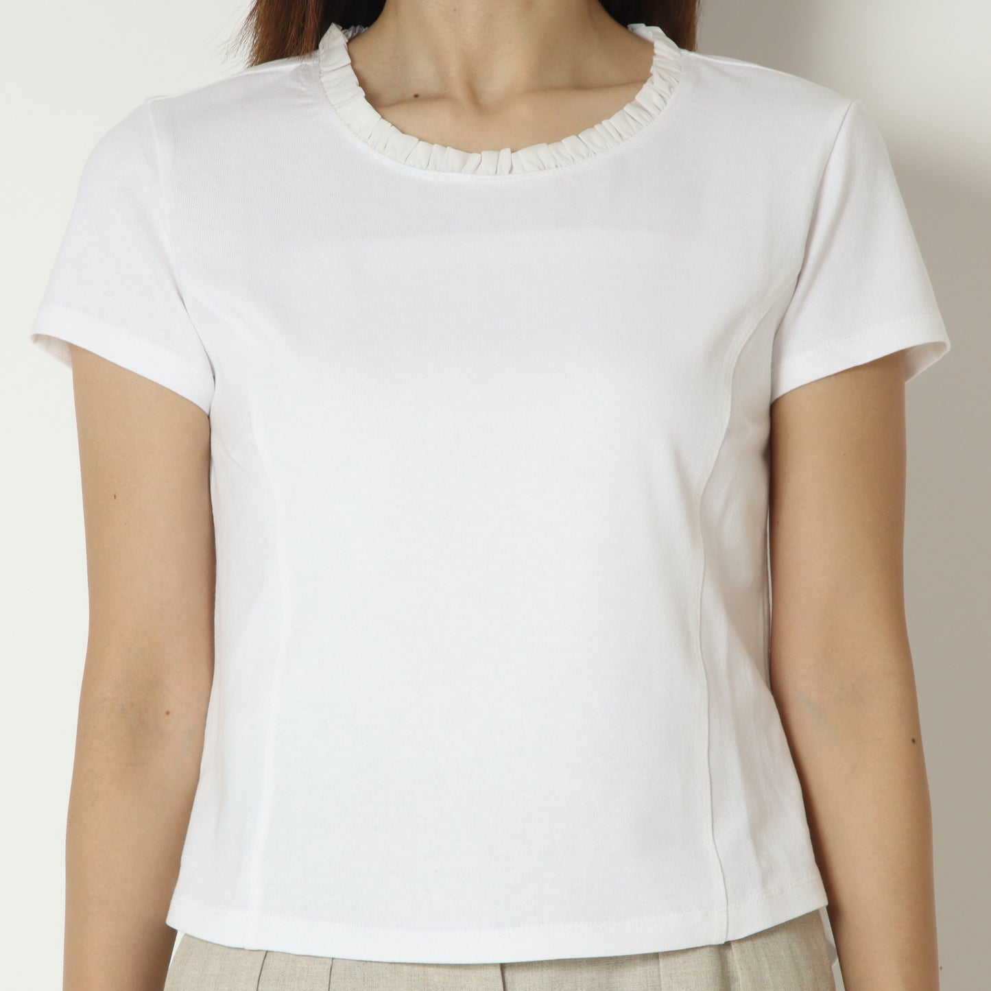 プチバブルフリルTシャツ　23810705