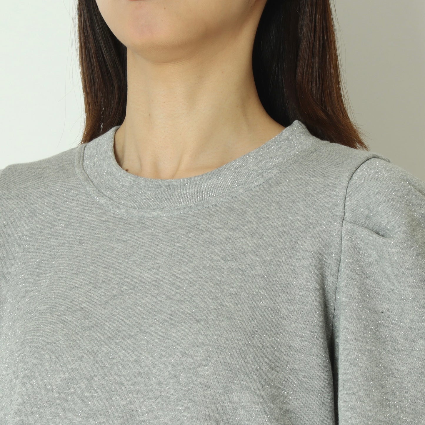 パフスリーブラメスウェット  933705