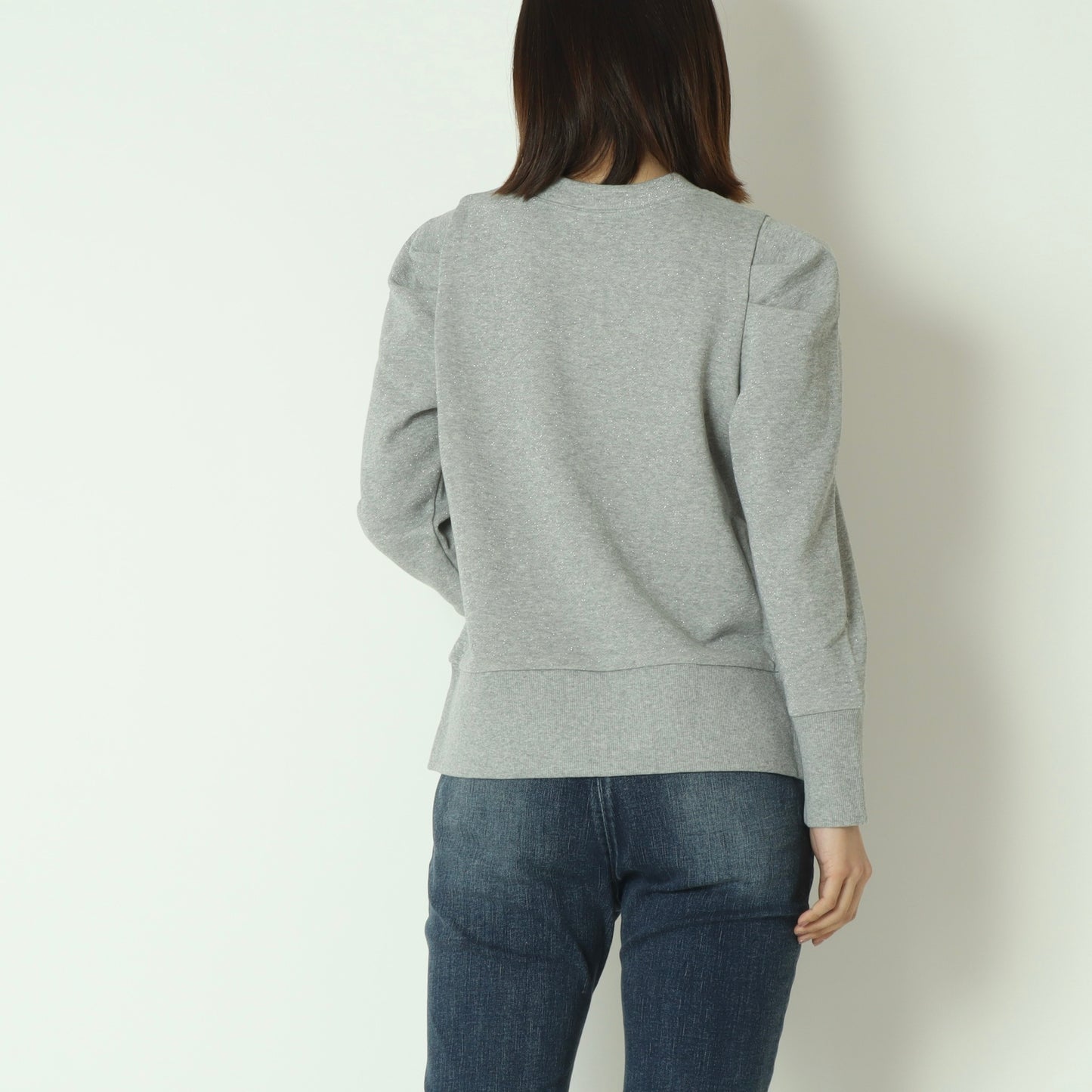 パフスリーブラメスウェット  933705