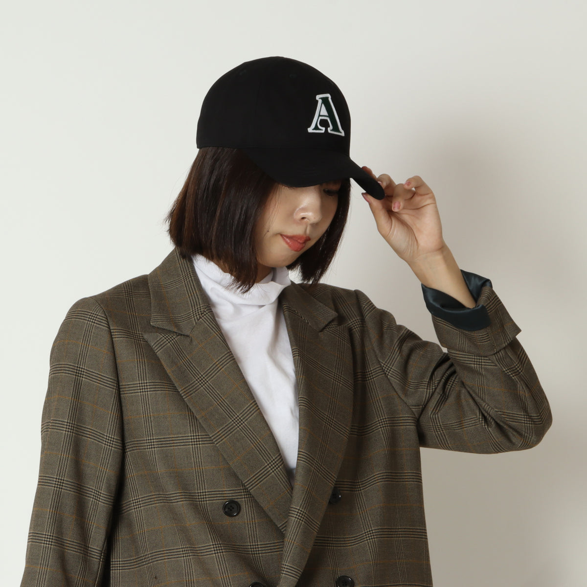 ツイルワッペンキャップ　262-120709
