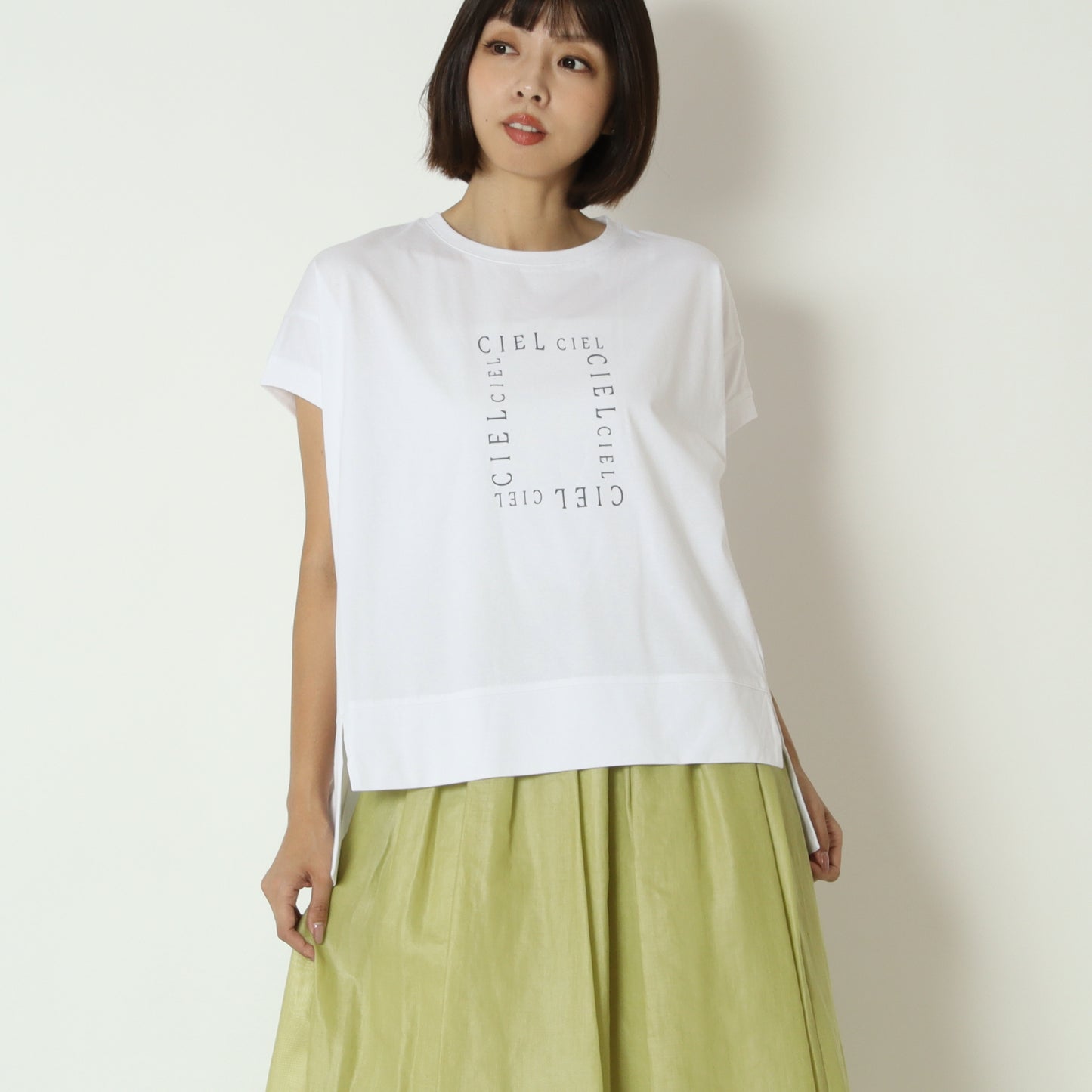 CIELスクエアロゴTシャツ 80269751