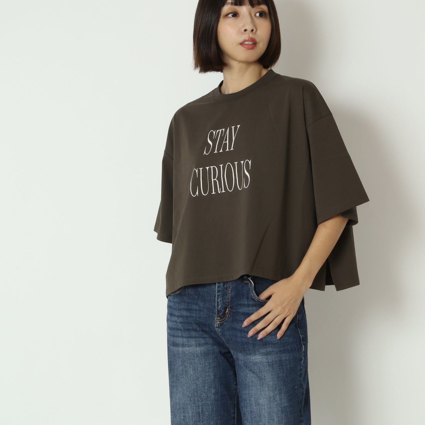 ビックロゴオーバーTシャツ 80269752