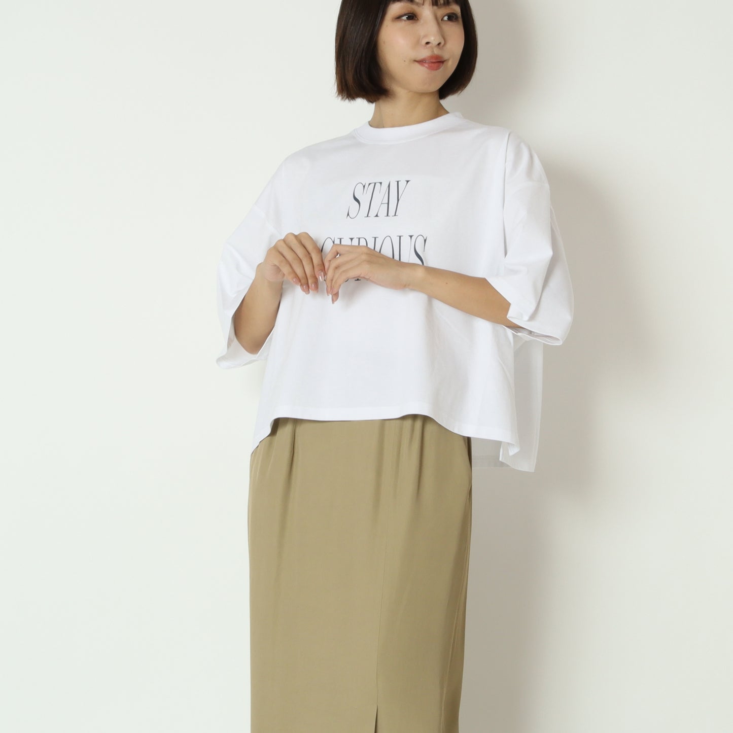ビックロゴオーバーTシャツ 80269752