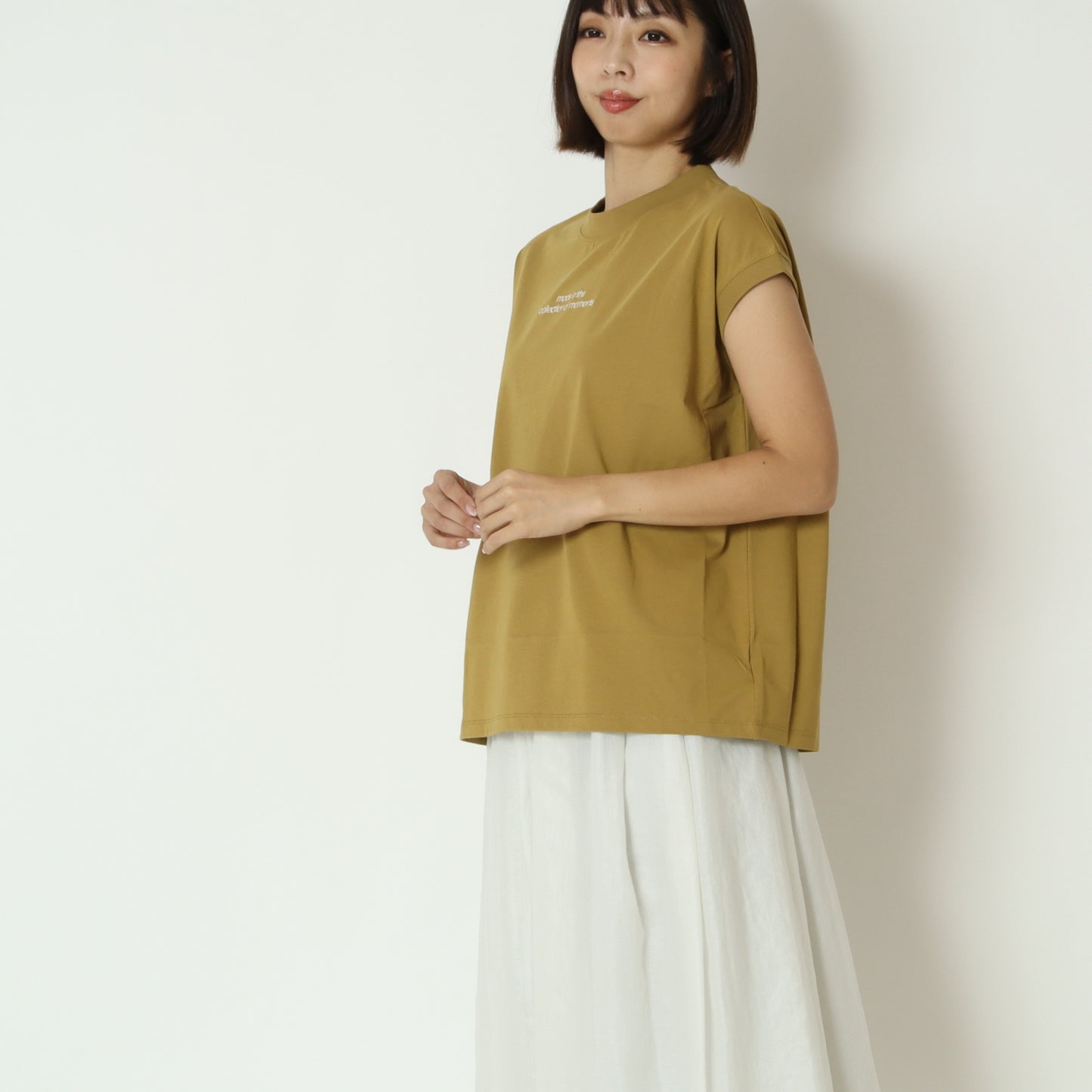 ロゴ刺繍Tシャツ 80269755