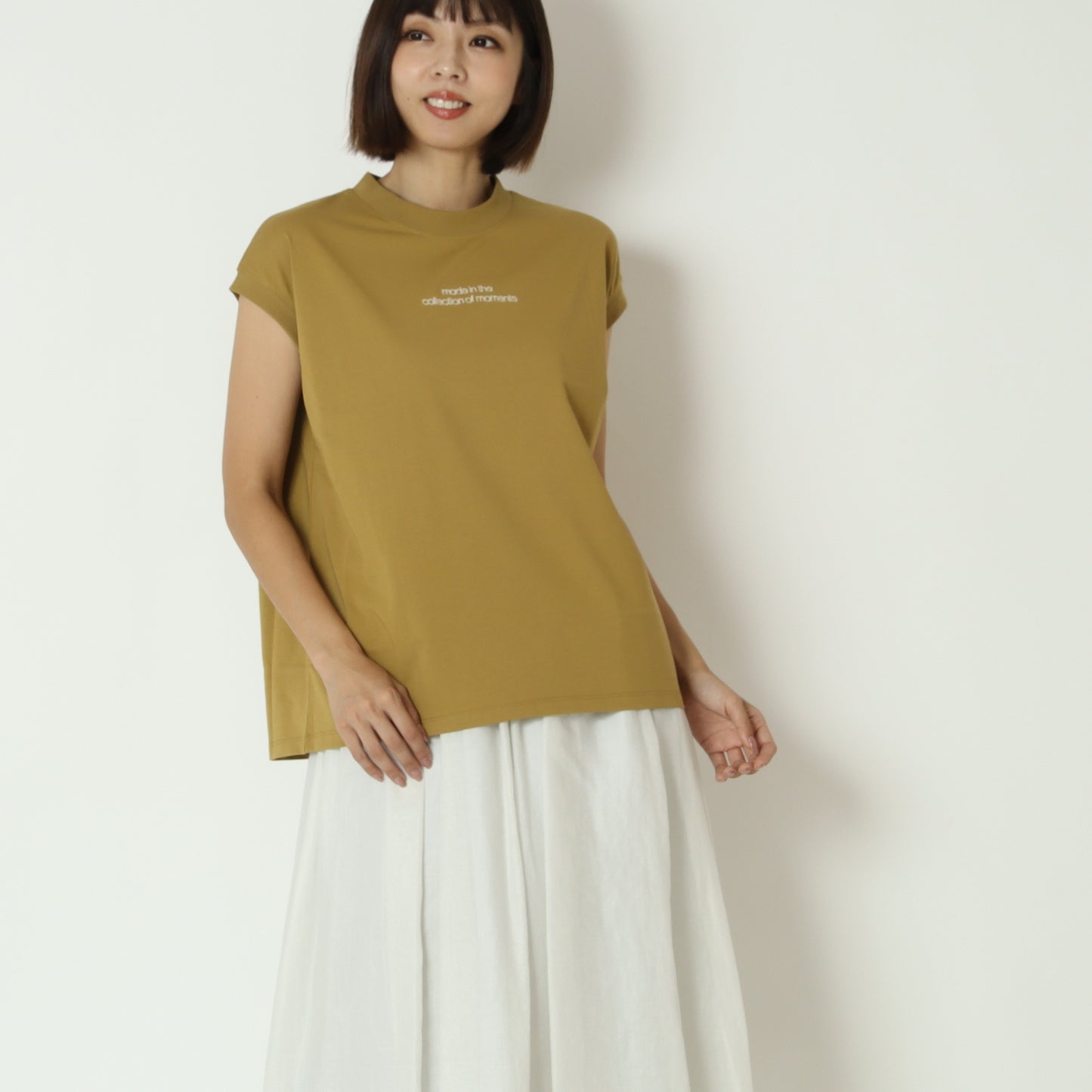 ロゴ刺繍Tシャツ 80269755