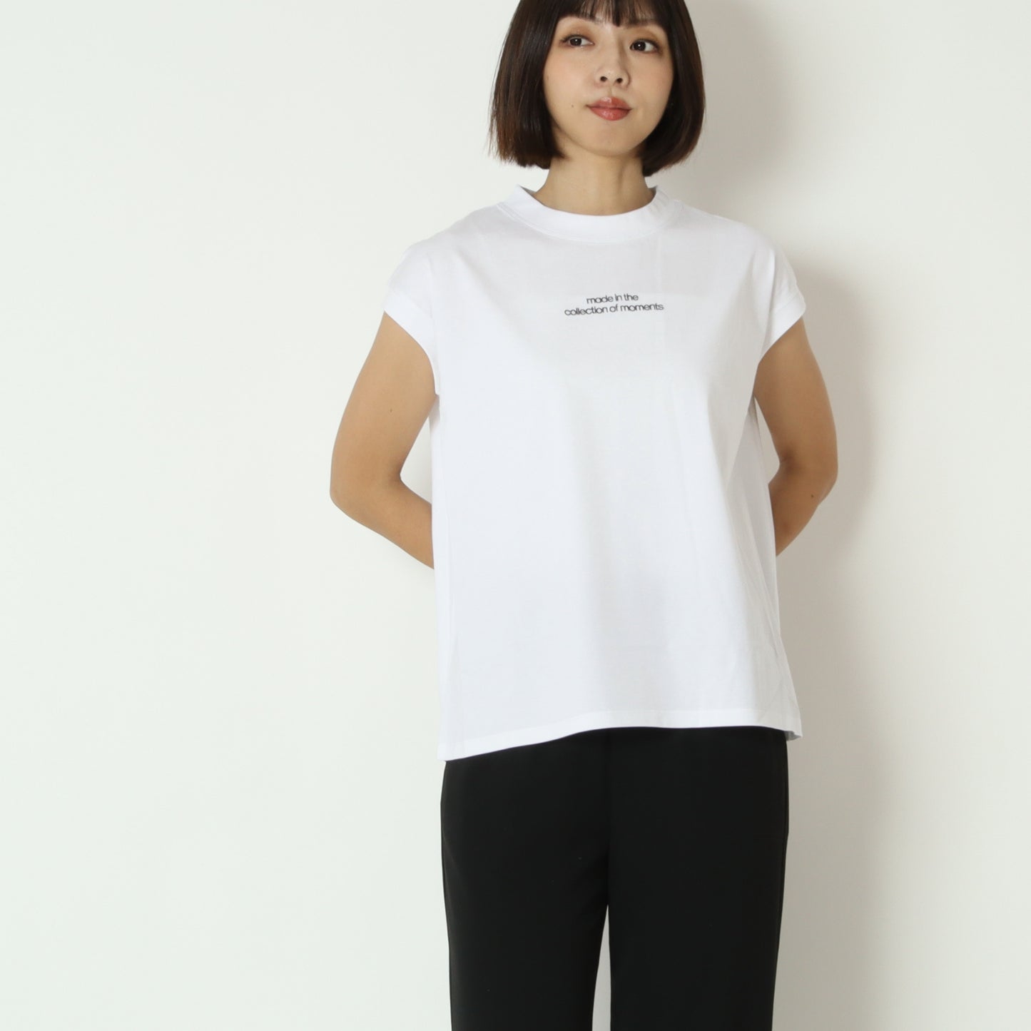 ロゴ刺繍Tシャツ 80269755